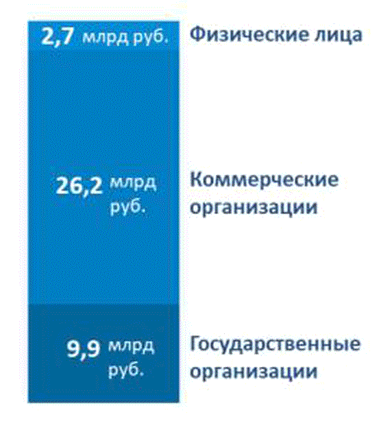 Рис. 1. Структура российского рынка офисного ПО, 2020 г. Источник: J’Son & Partner Сonsulting. 